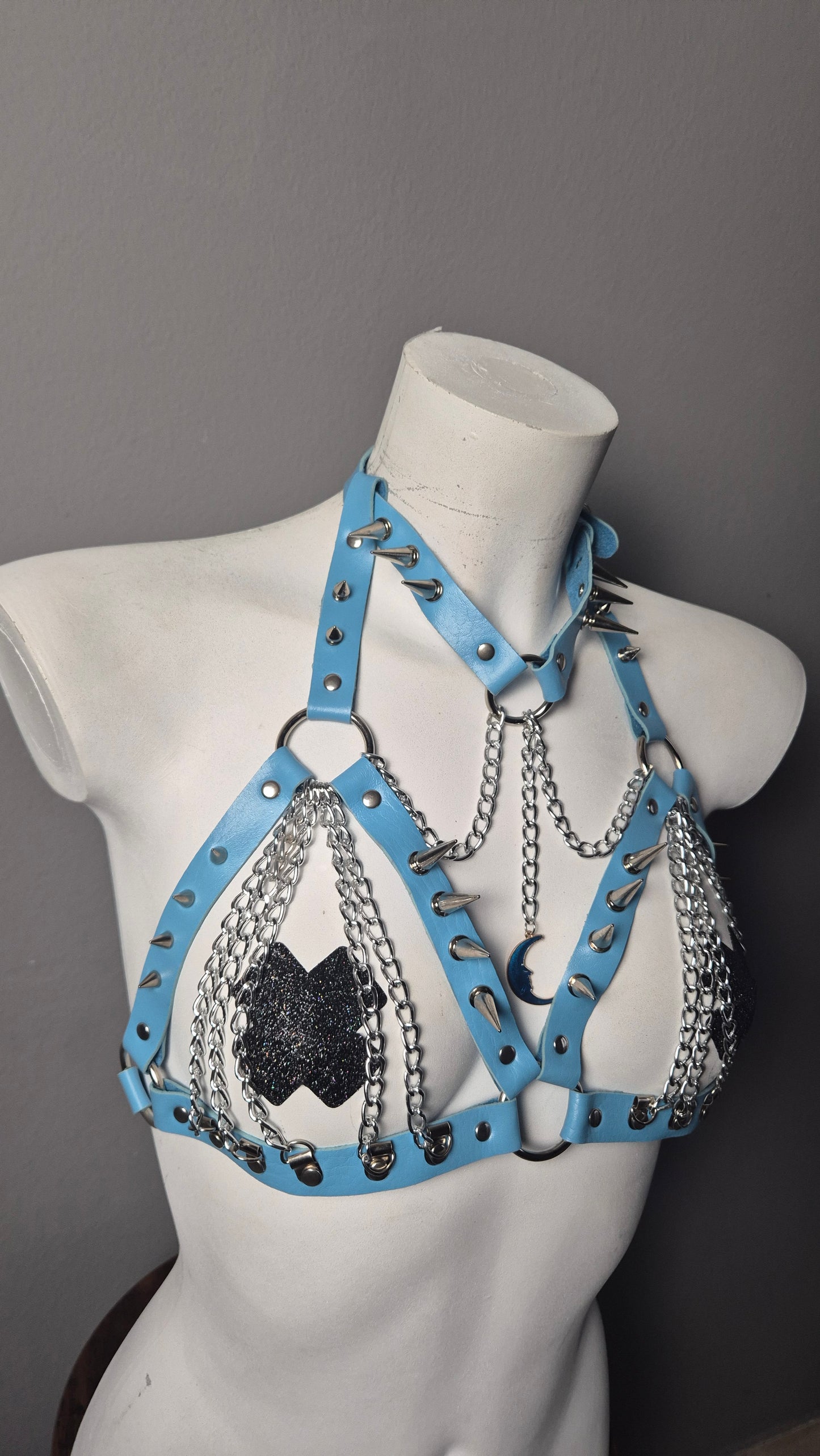 Harness azzurro