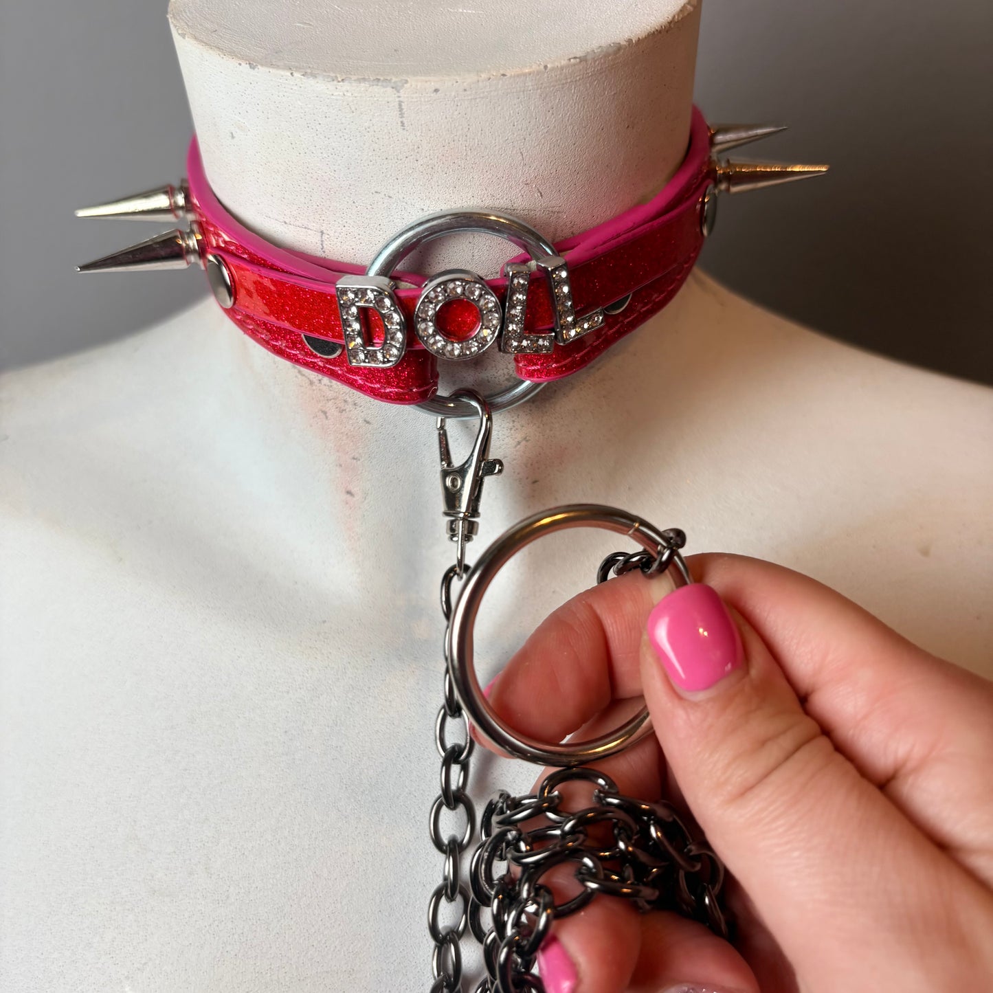 Chocker doll +guinzaglio
