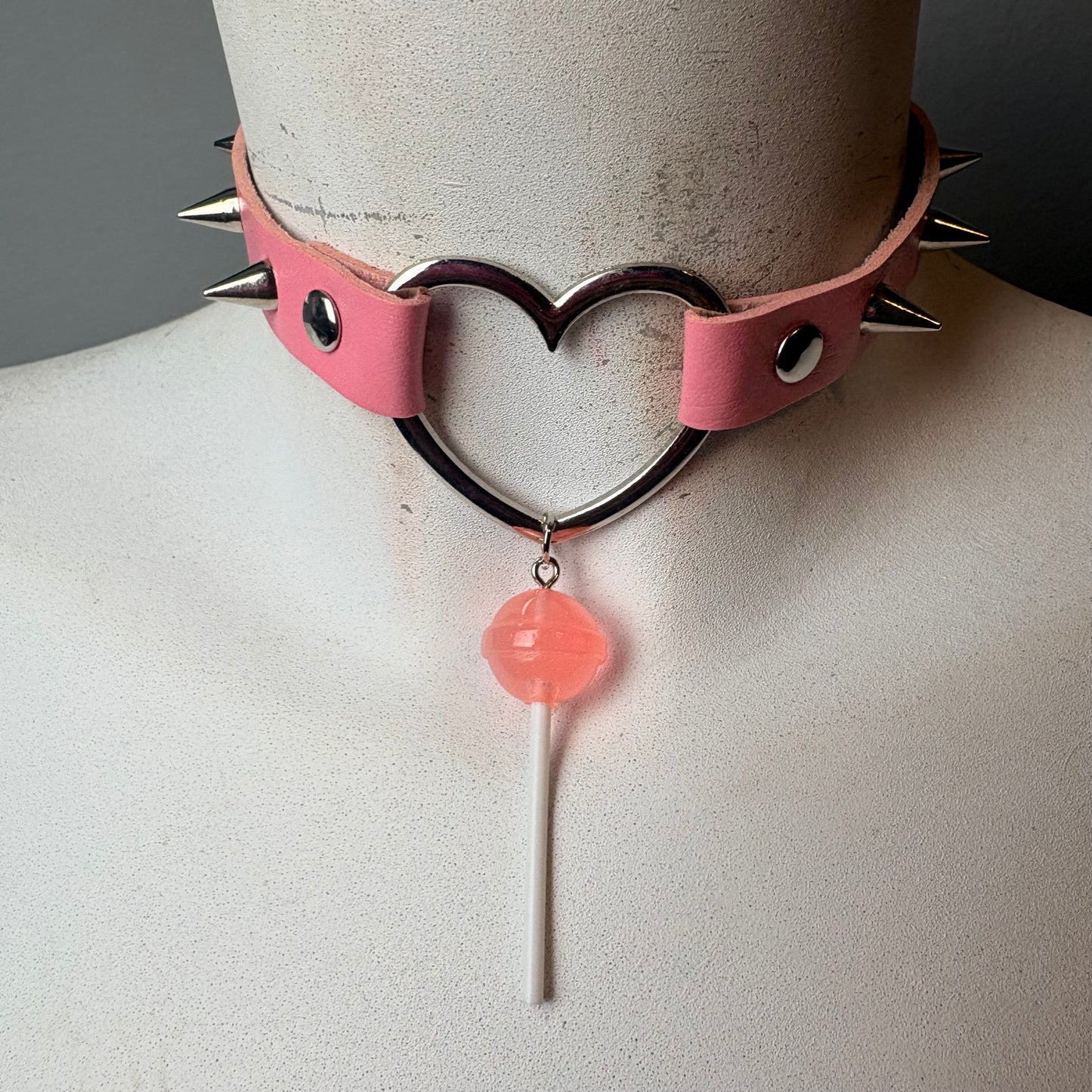 Chocker rosa con Lollypop piccolo