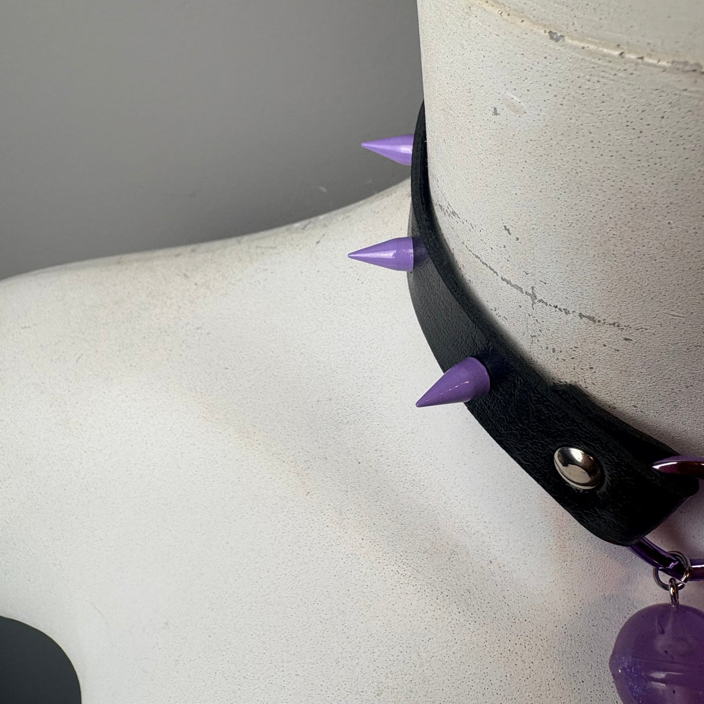 Chocker lollypop nero o viola