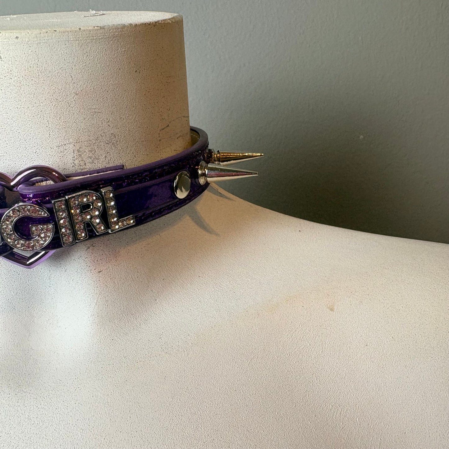 Chocker “Bad girl” + guinzaglio