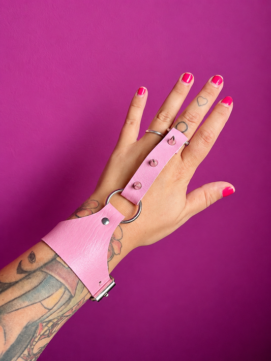 Braccialetto da mano rosa