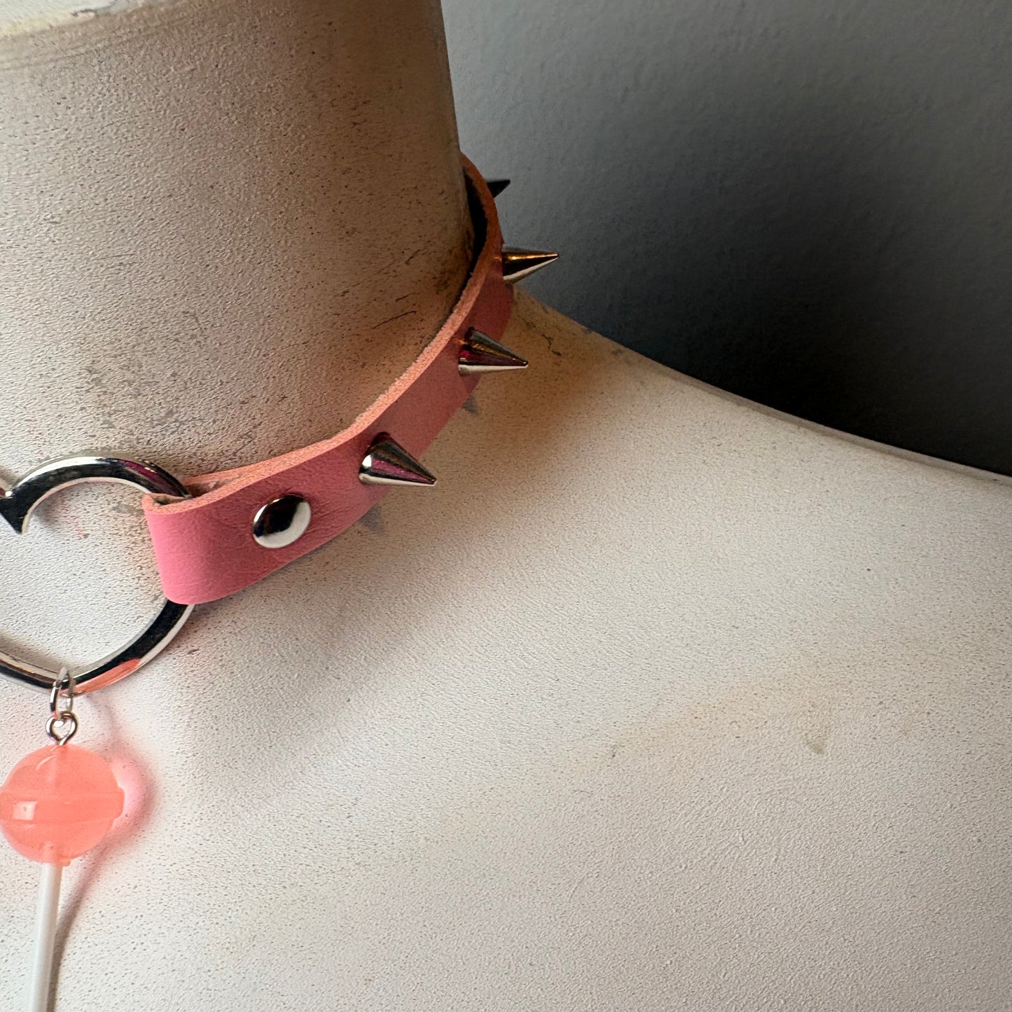 Chocker rosa con Lollypop piccolo