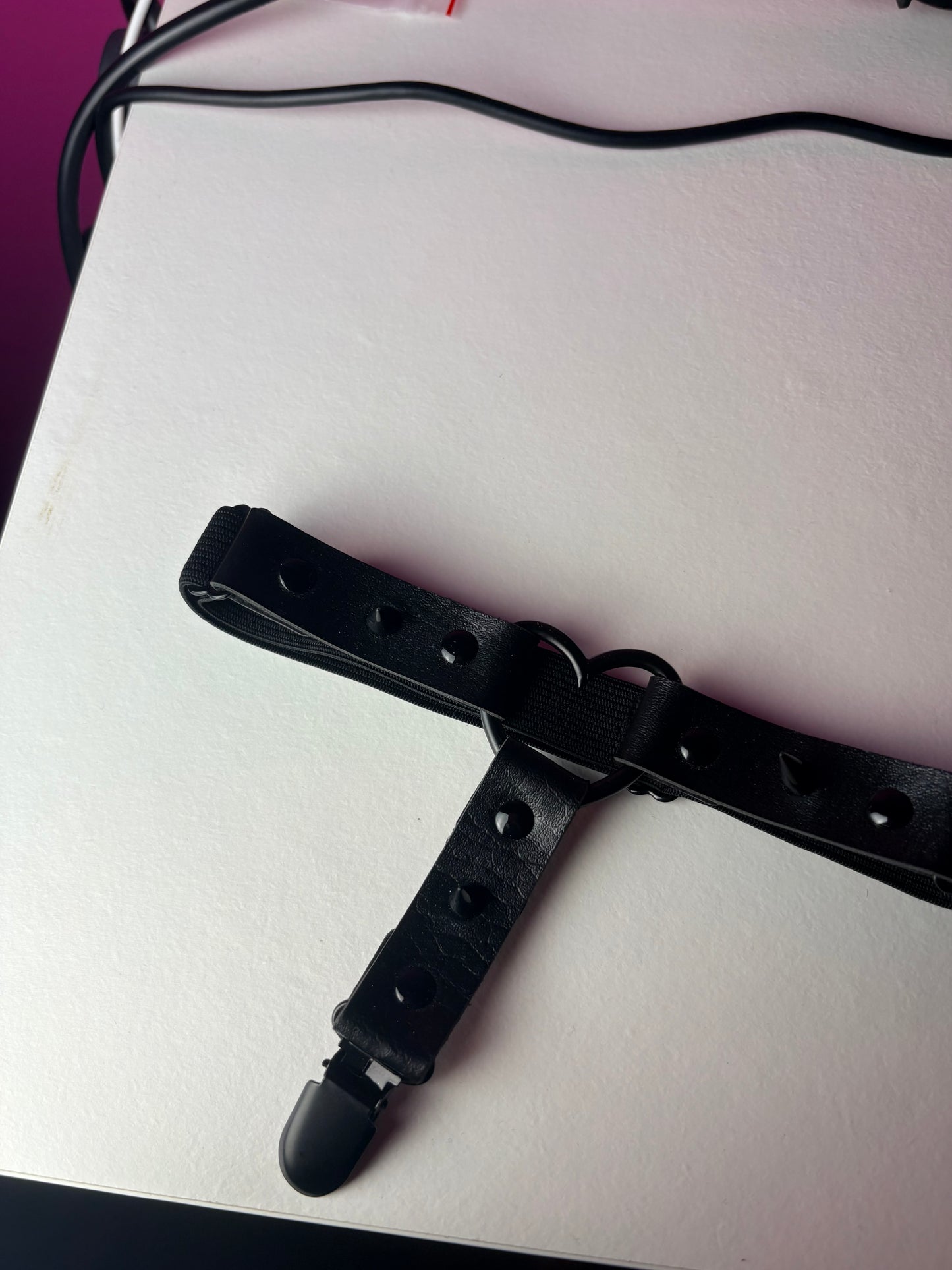 Reggicalze nero singolo