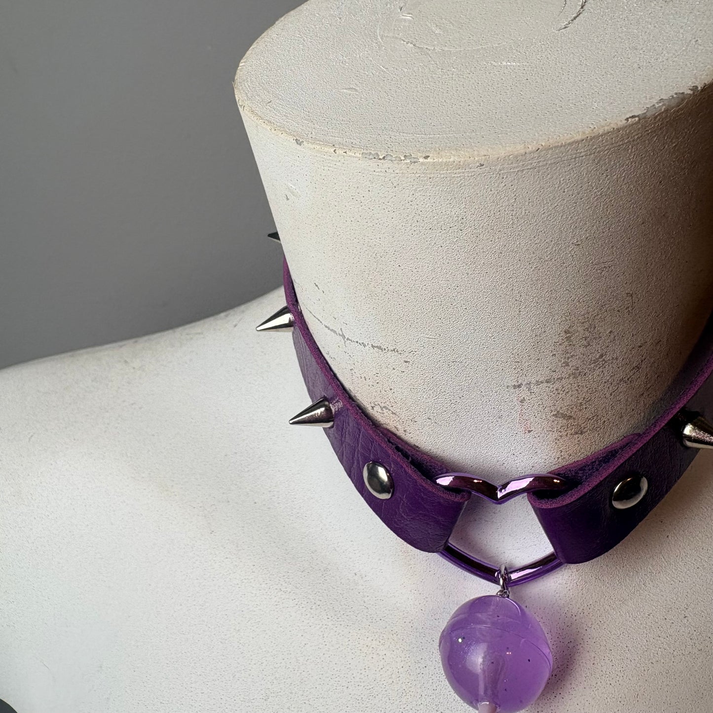 Chocker lollypop nero o viola