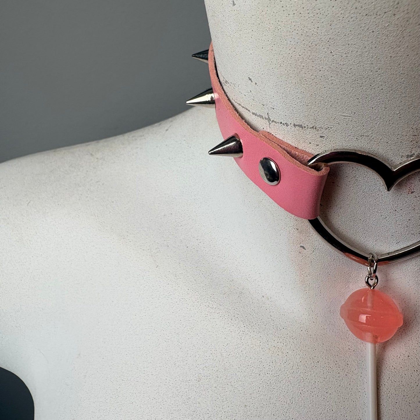 Chocker rosa con Lollypop piccolo