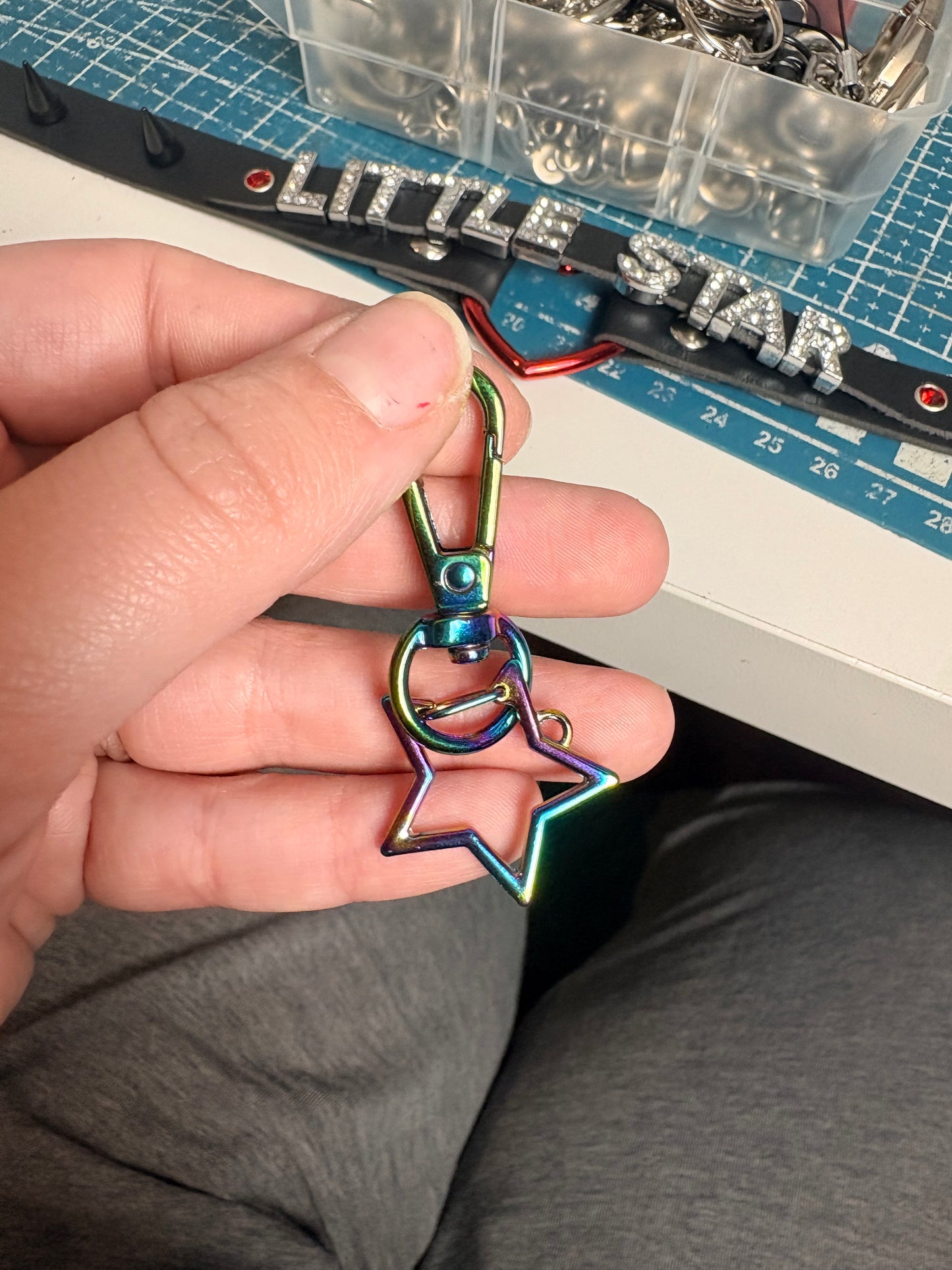 Portachiavi con stellina