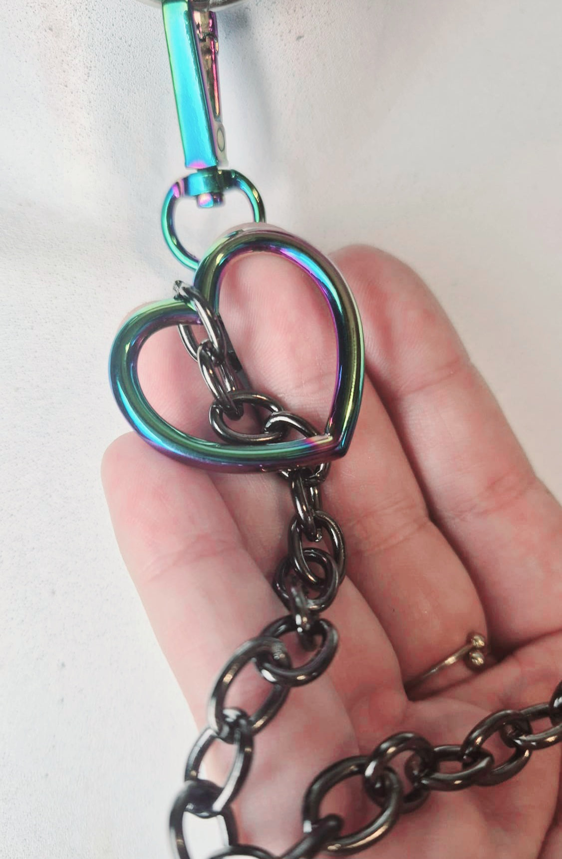 Guinzaglio con cuore olografico