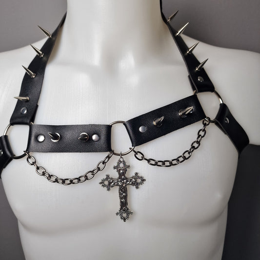 Harness maschile con croce
