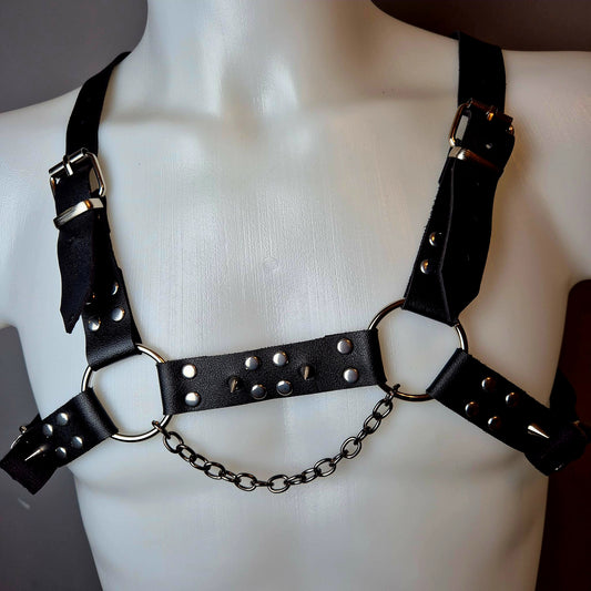 Harness da petto con catena