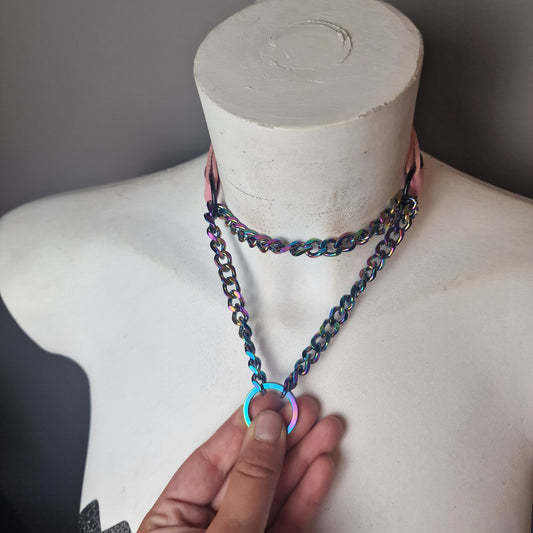 Chocker rosa fuck me