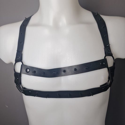 Harness maschile total black