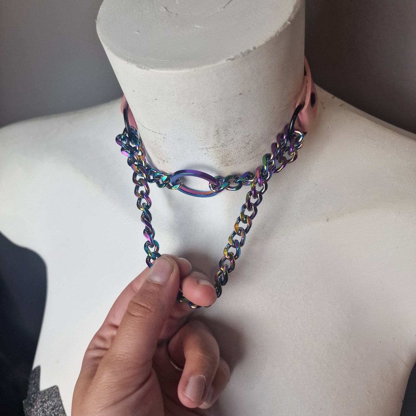 Chocker rosa fuck me