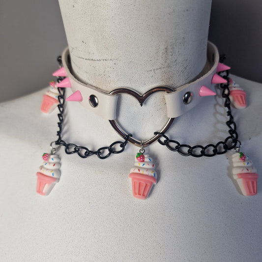 Chocker bianco con gelati 🍦